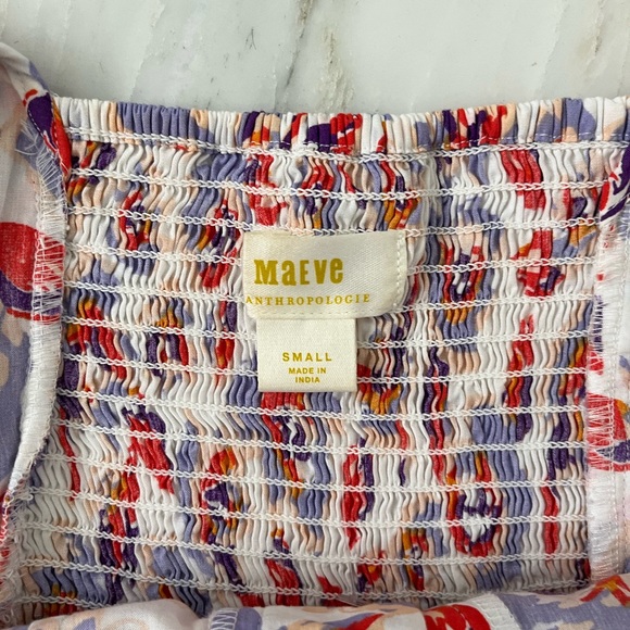 Anthropologie Maeve women’s floral top - Picture 3 of 3